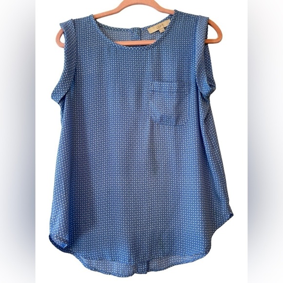Loft Cap Sleeve Lightweight Blouse size S - Picture 1 of 5
